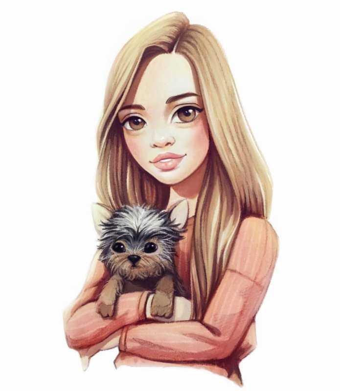 Раскраска для девочек