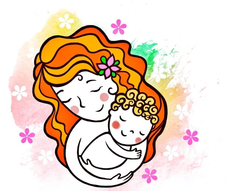 Выставка ко Дню матери в детском саду