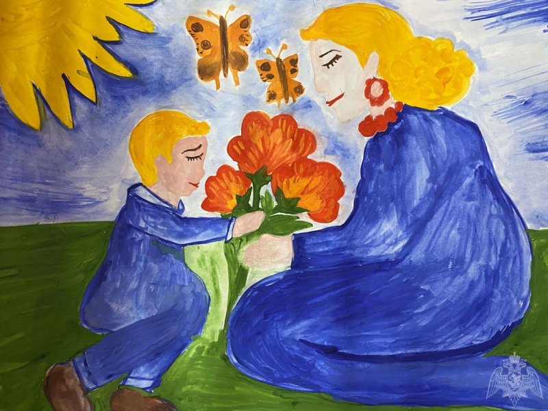 Рисунок мамы