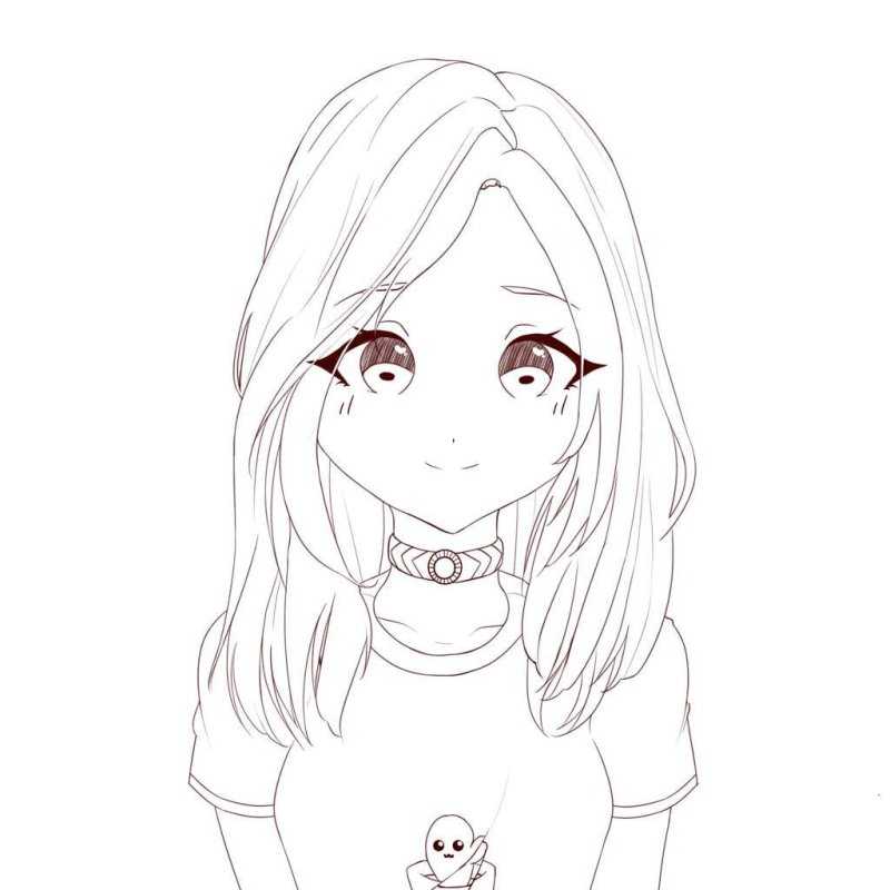 Аниме для срисовки