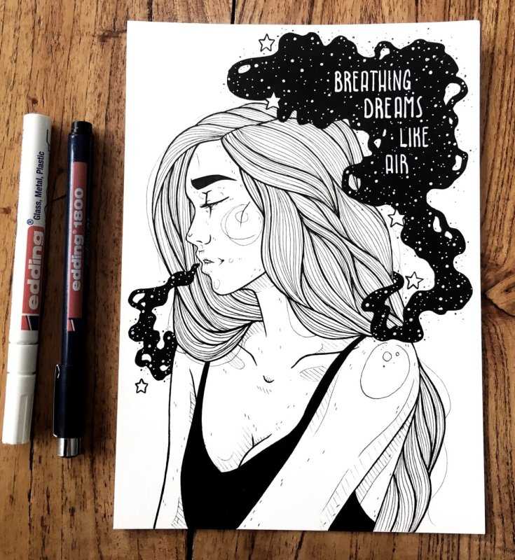 Рисунки для скетчбука