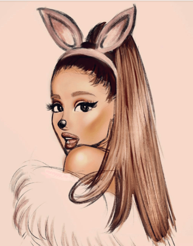Ариана Гранде рисунок