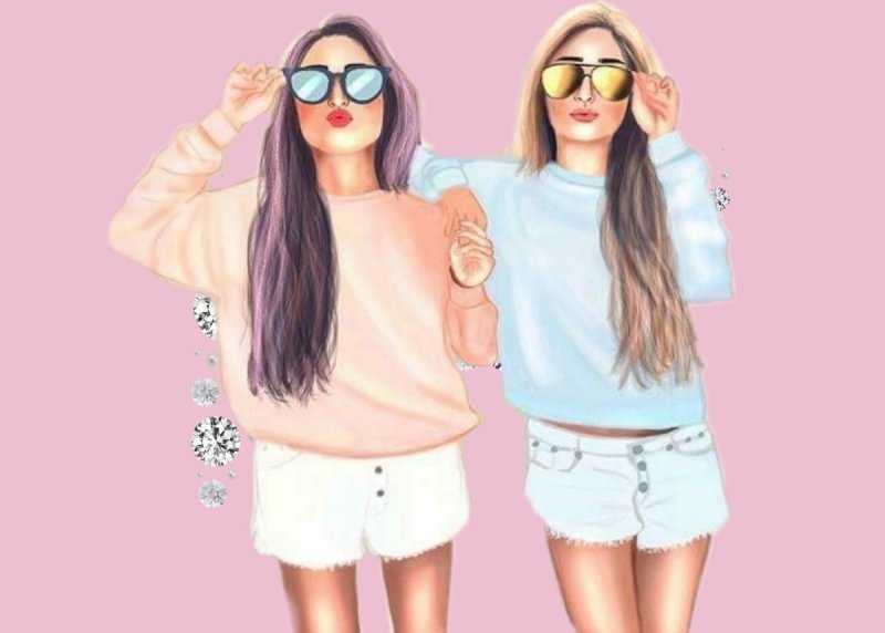 Подруги мультяшные