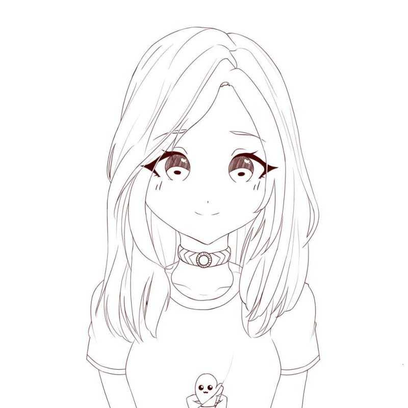 Аниме карандашом