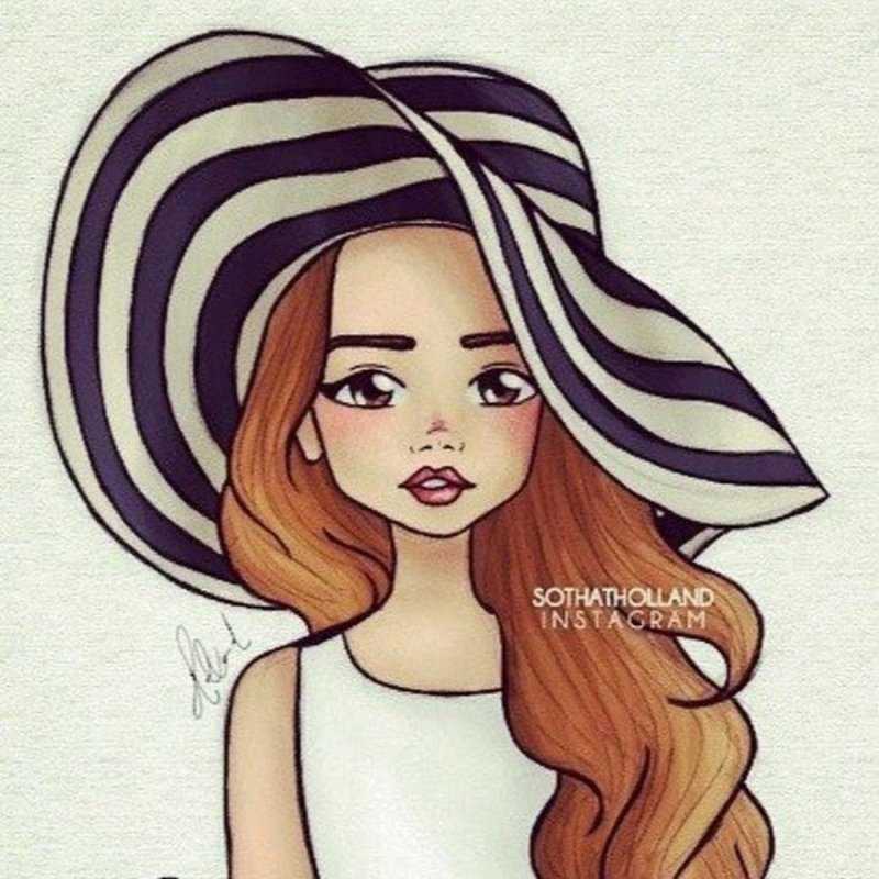 Модные раскраски