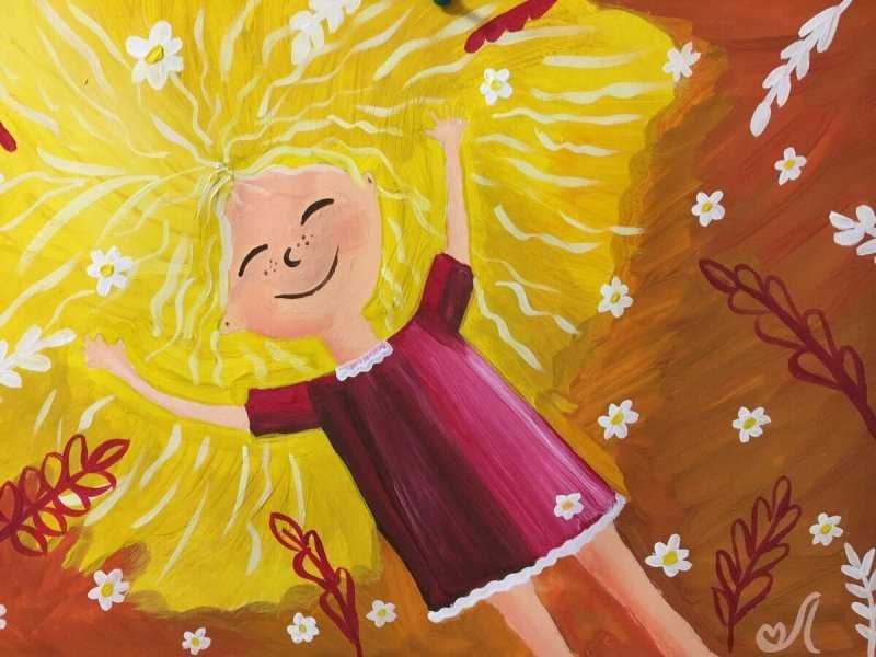 Счастливое детство рисунок на конкурс