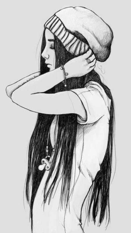 Нарисовать девушку