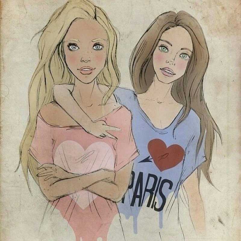 Лучшей подруге