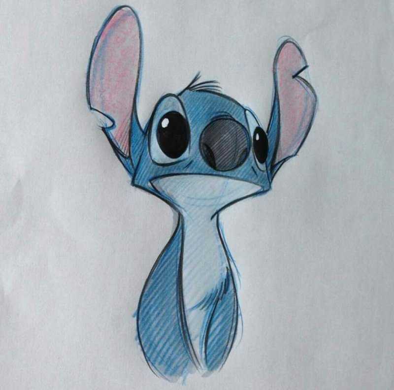 Стич рисунок