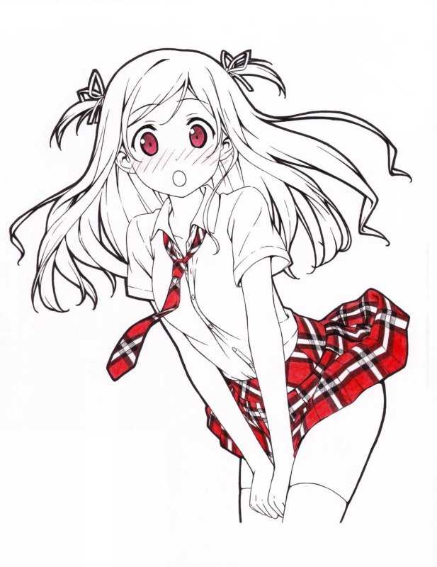 Аниме тянки для рисования