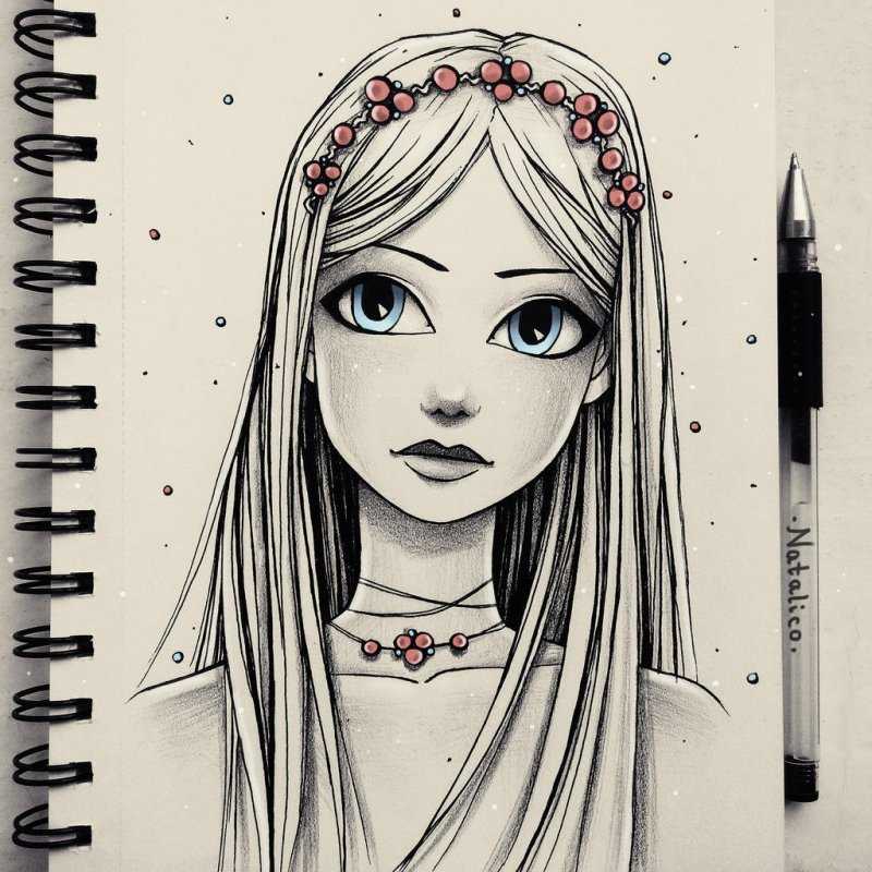 Красивые девочки в мультяшном стиле