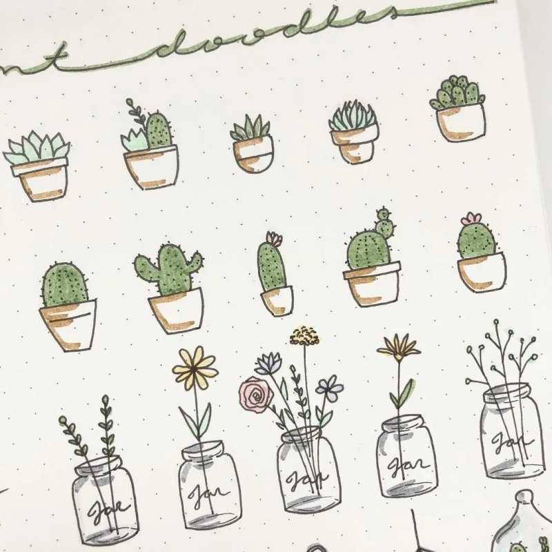 Маленькие рисуночки для скетчбука