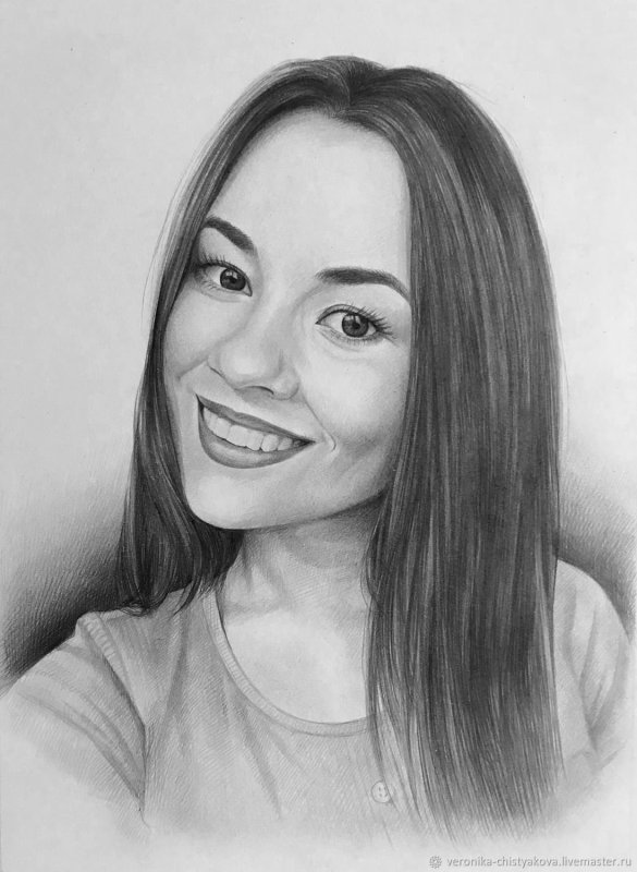 Красивые портреты карандашом