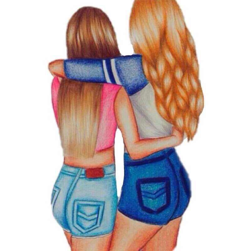 Лучшие друзья рисунок