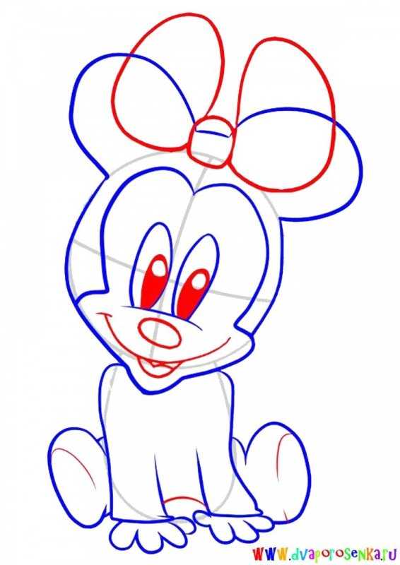 Рисунки мультяшных героев для срисовки