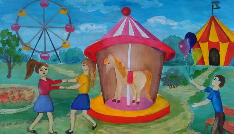 Детские рисунки мое счастливое будущее