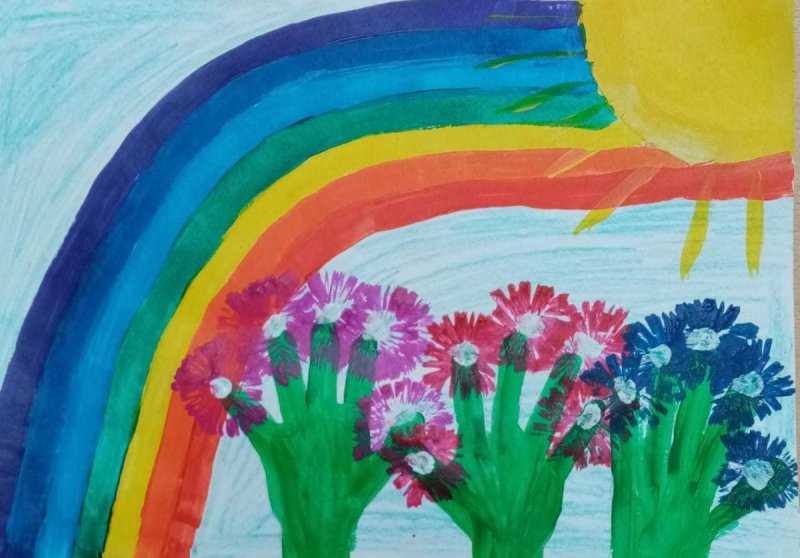 Рисунок на тему детство