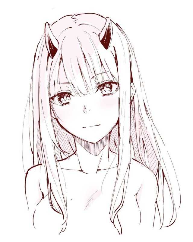 Аниме карандашом