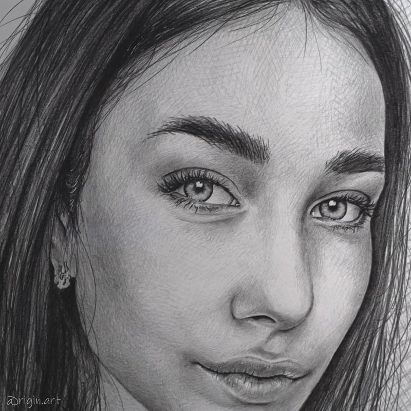 Портреты графитным карандашом