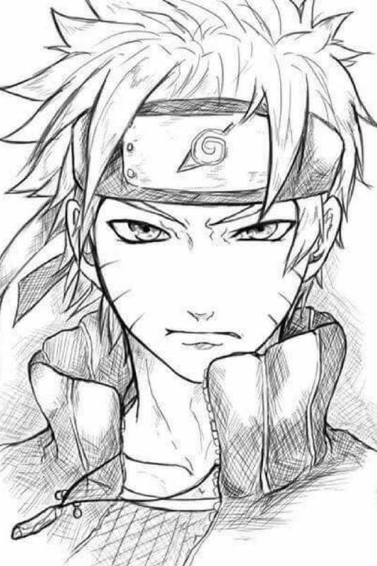 Скетчи аниме Наруто
