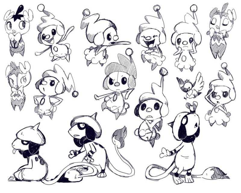 Губка Боб и Патрик для срисовки