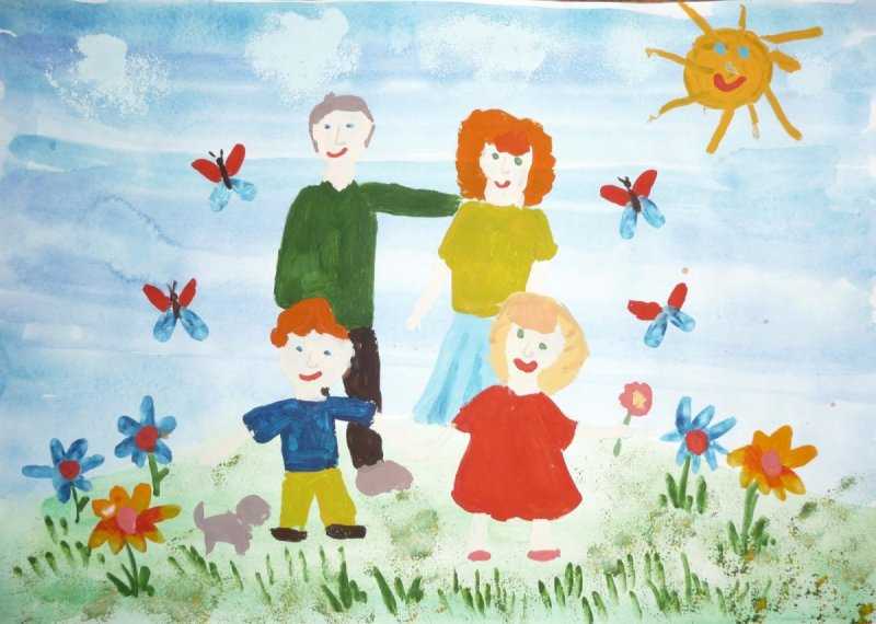 Планета детства рисунок