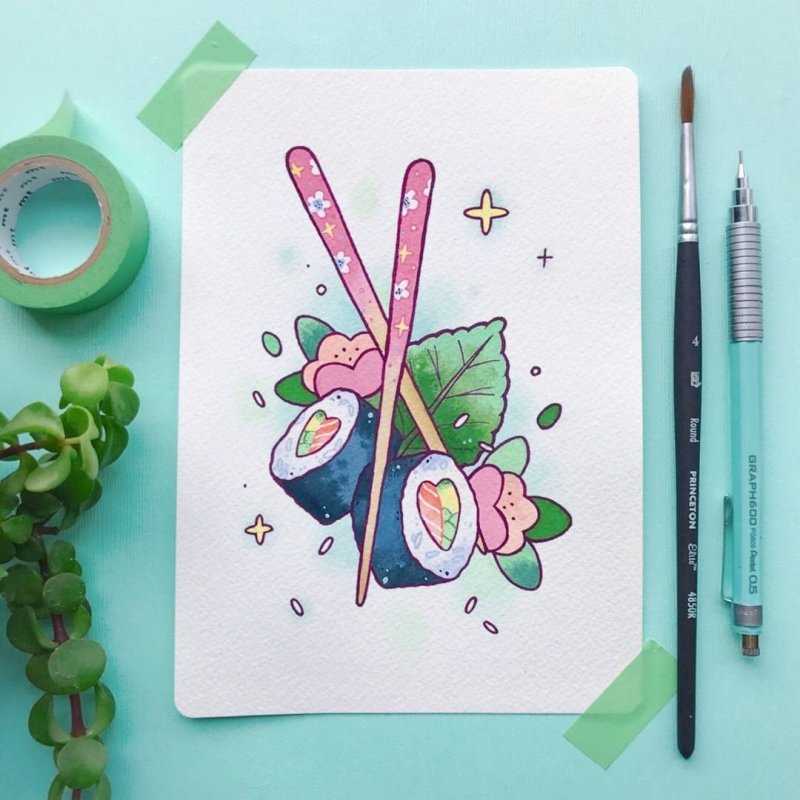 Рисунки фломастерами