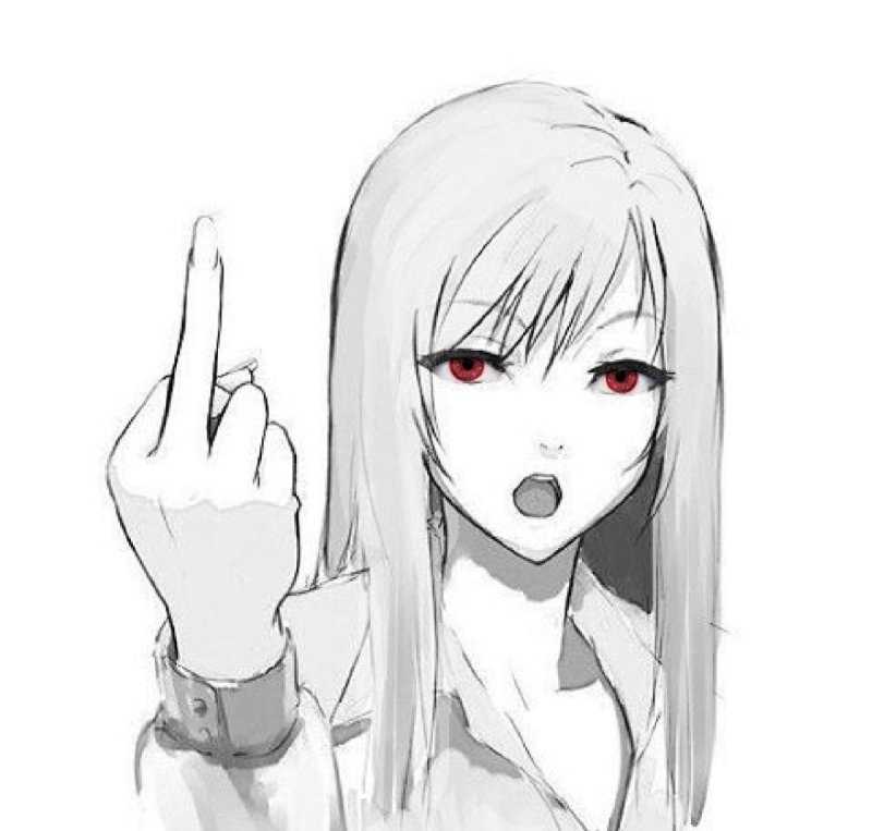 Аниме рисунки карандашом