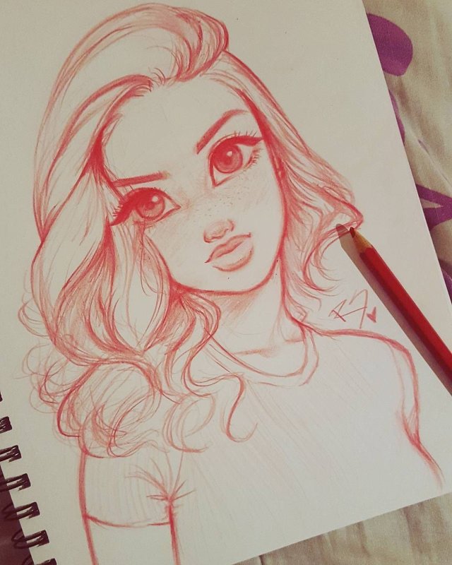 Девушки в мультяшном стиле