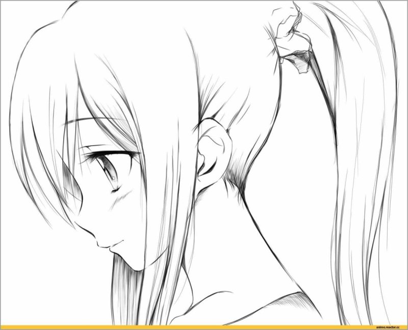 Аниме карандашом