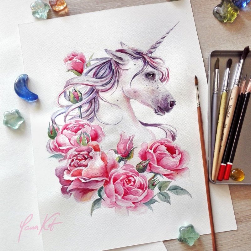 Единорог арт