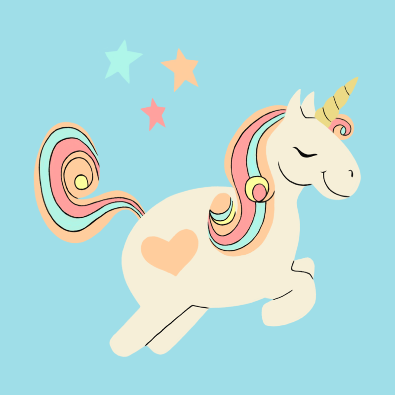 Единорог рисунок