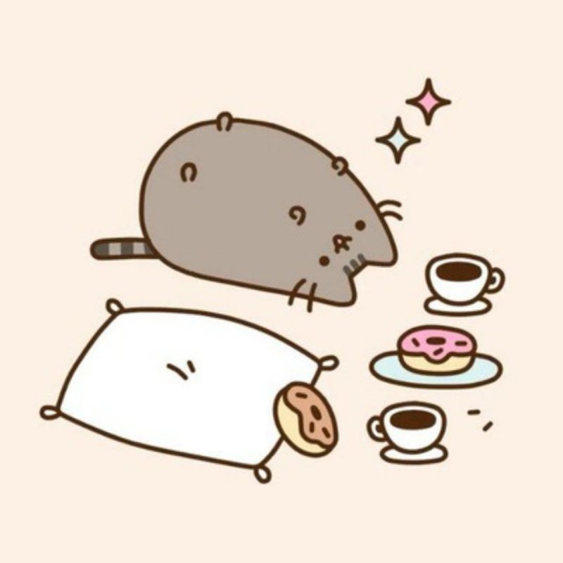 Кавай кот Пушин