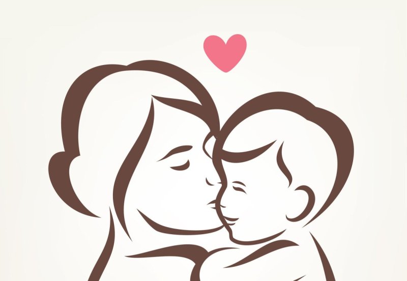 Рисунок на день матери цветы