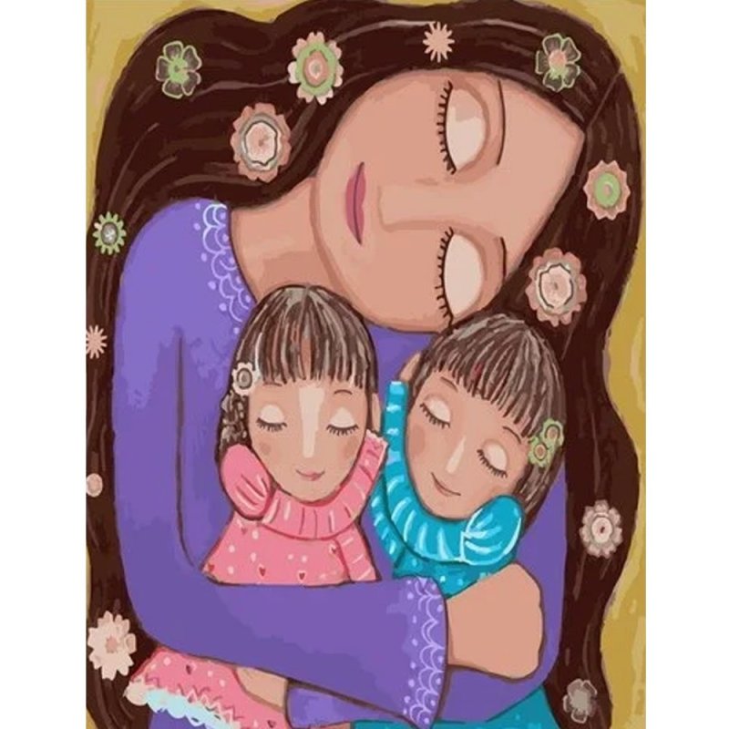 Рисование ко Дню матери