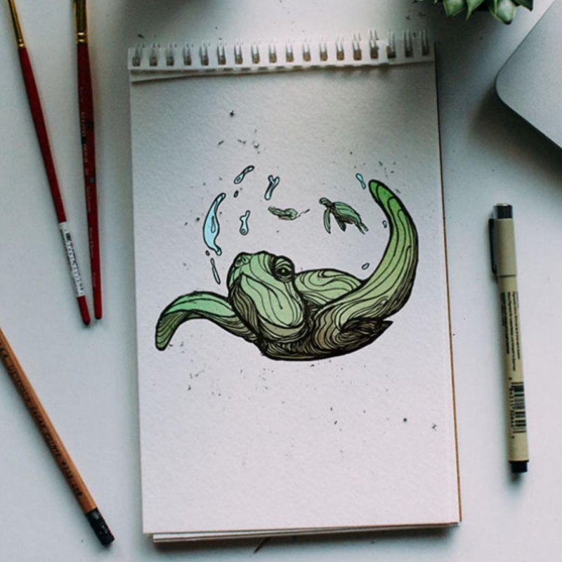 Рисунки для скетчбука