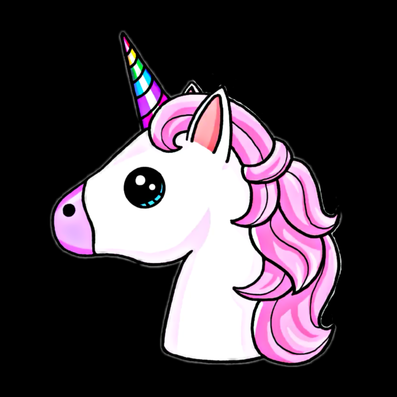 Единорог рисунок для срисовки