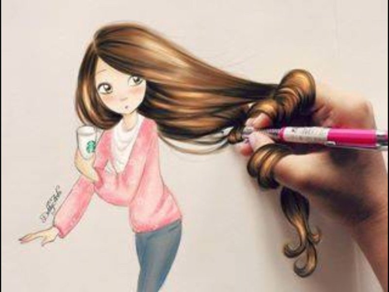 Классные рисунки для девочек