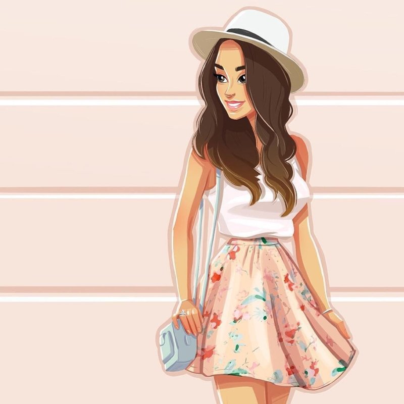 Ирина Пирогова Fashion illustration