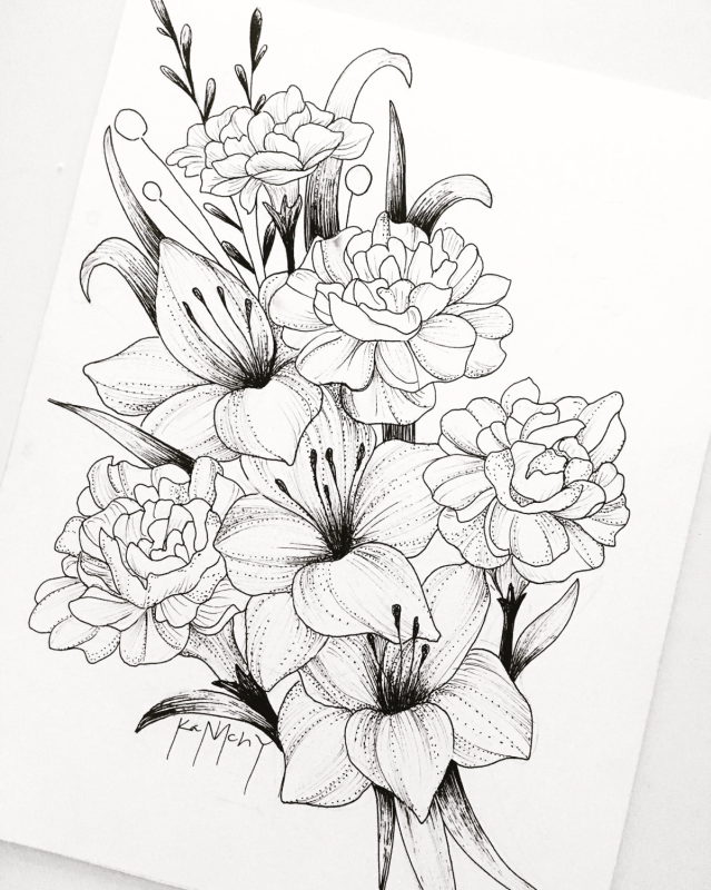 Тату эскизы