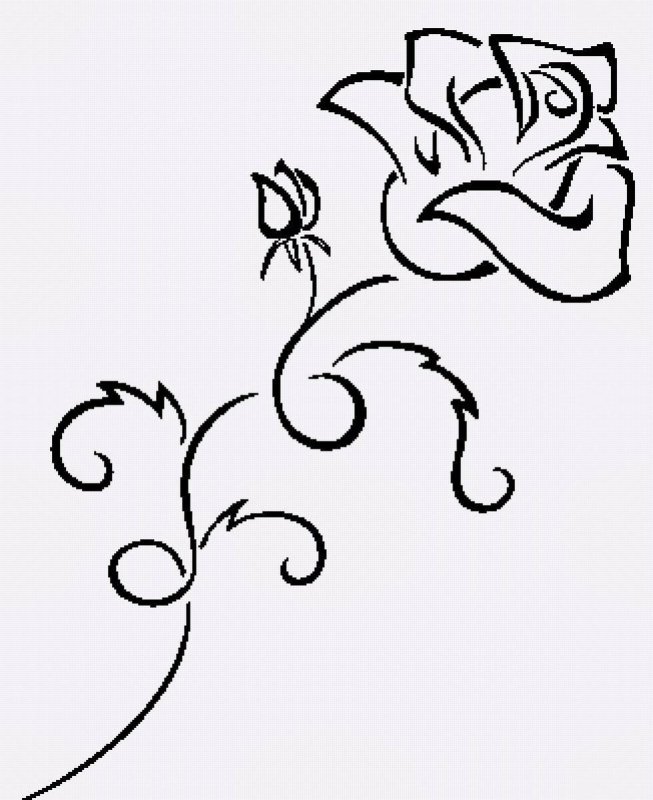 Эскизы простых рисунков