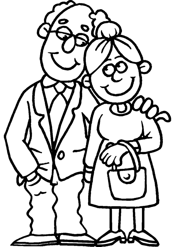 Раскраска дедушке на день рождения от внучки