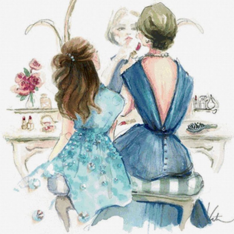 Картины Кэти Берггрен материнство