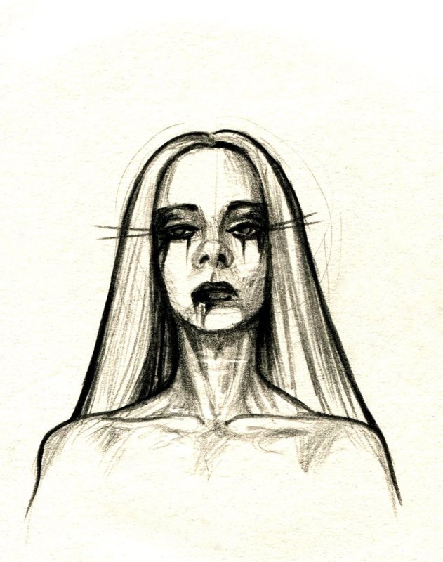 Страшные рисунки карандашом