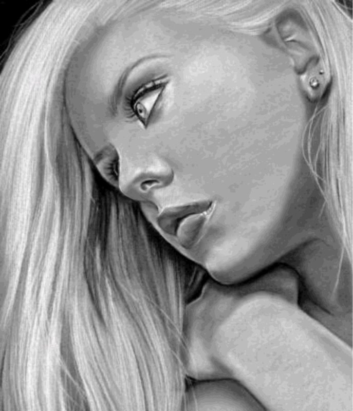 Фэшн иллюстрации черно белые