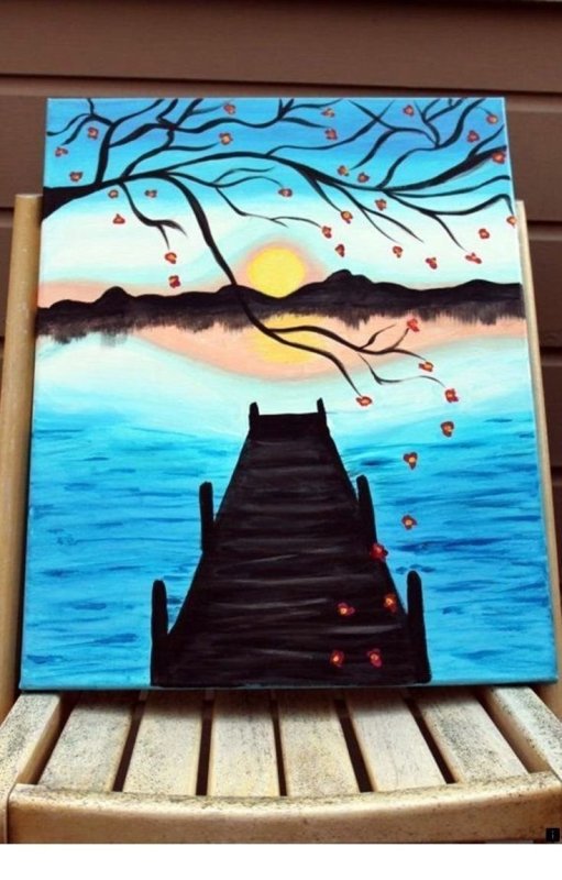 Идеи для рисования красками