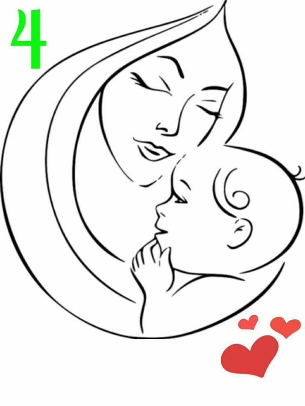 Рисунок мамы