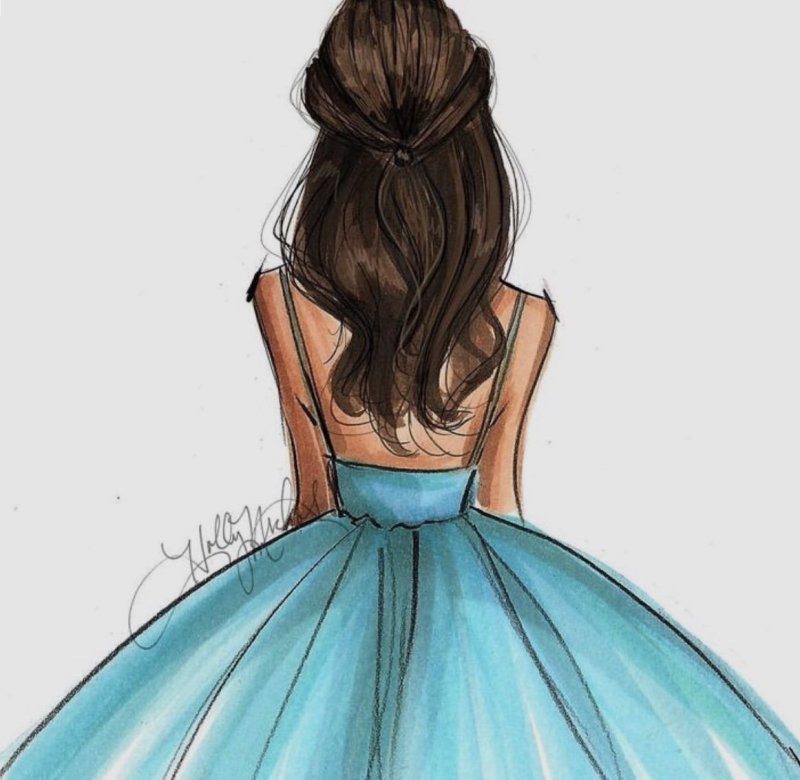 Нарисовать девушку