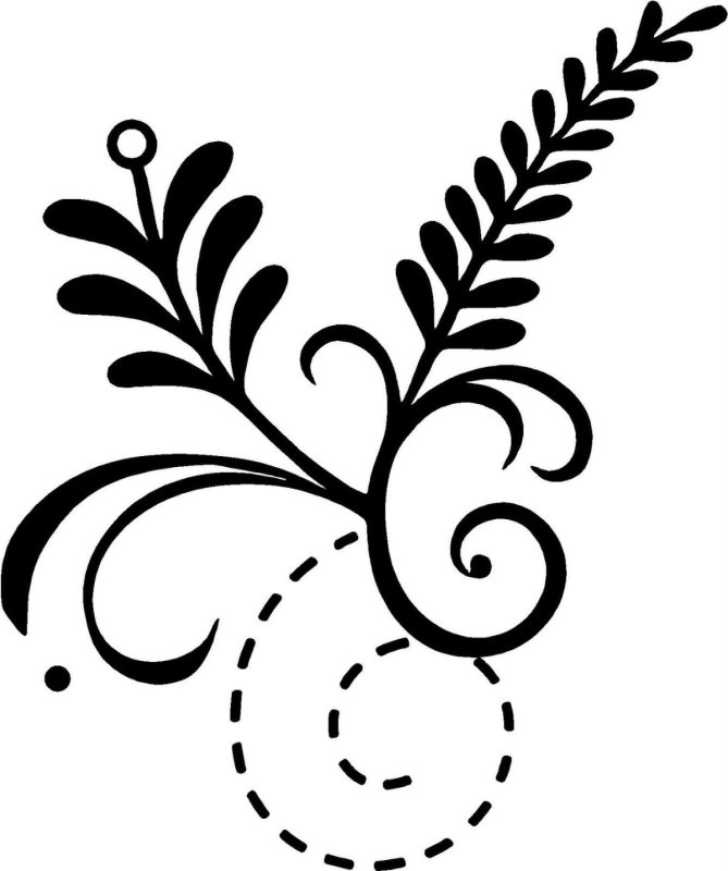 Красивые узоры карандашом