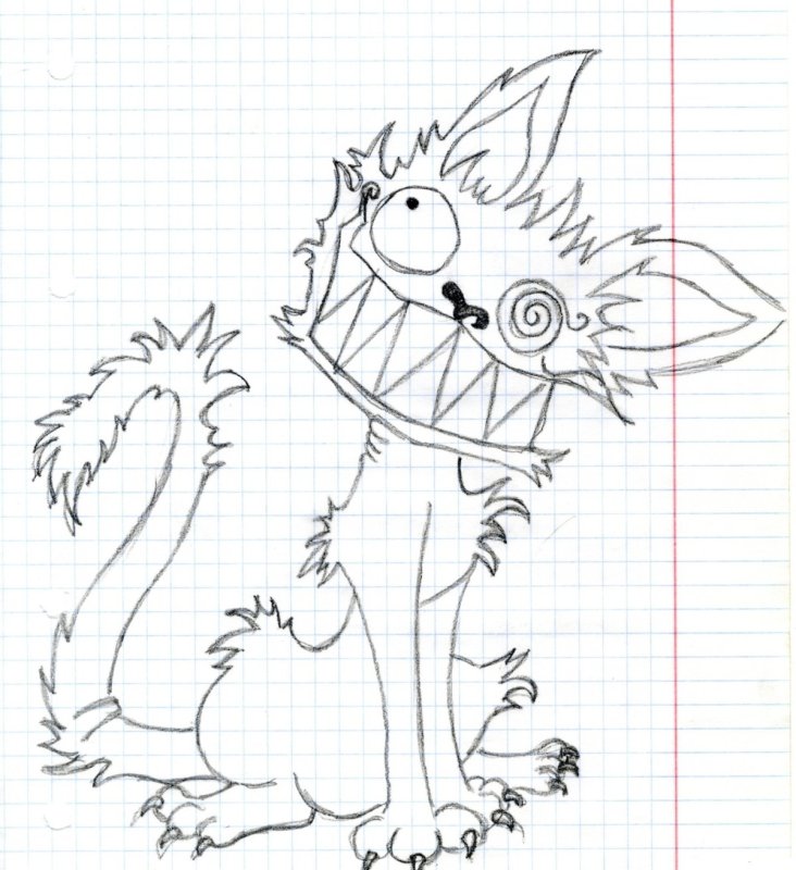 Картинки для срисовки Миньоны карандашом